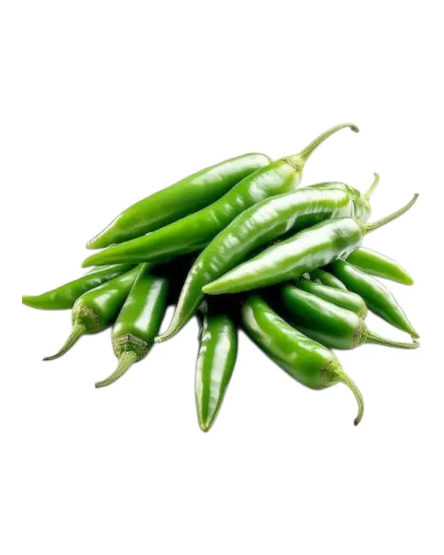Fresh Green Chilli - Available in 1kg & 2kg Packs
